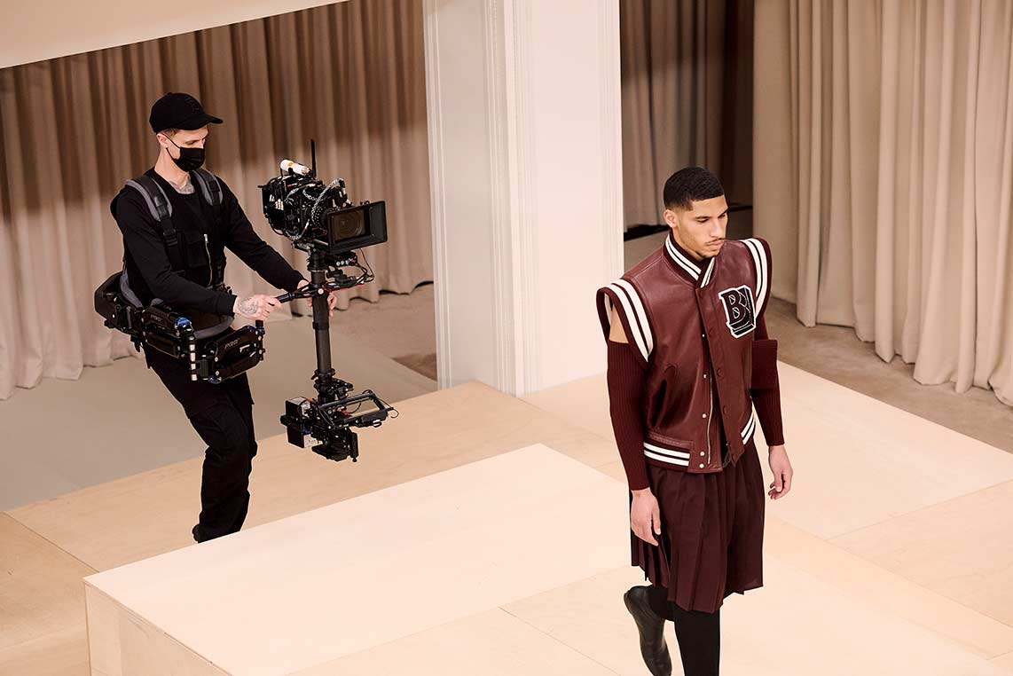 Vivid Broadcast - Vivid Productions at Burberry AW21