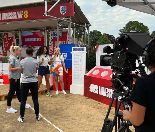 Vivid Case Study - 30 ‘Lionesses Live’ broadcasts during the UEFA Women’s 2022 EUROs