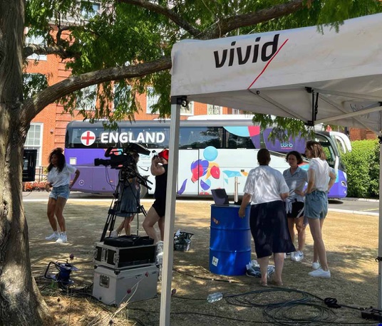 Vivid Case Study - 30 ‘Lionesses Live’ broadcasts during the UEFA Women’s 2022 EUROs