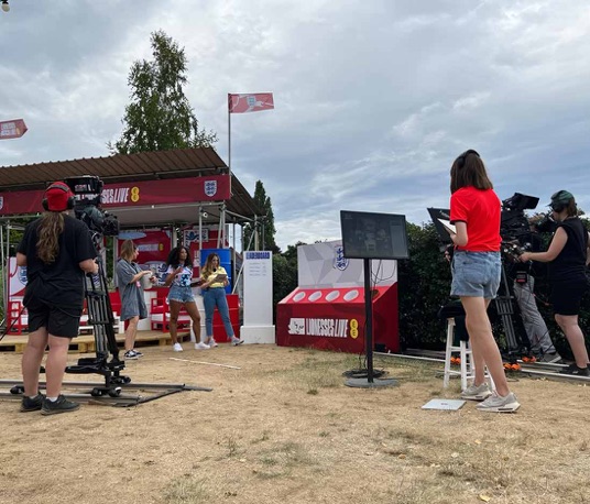 Vivid Case Study - 30 ‘Lionesses Live’ broadcasts during the UEFA Women’s 2022 EUROs