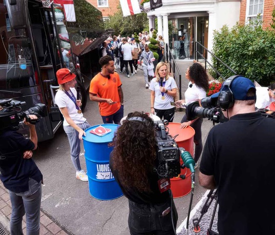Vivid Case Study - 30 ‘Lionesses Live’ broadcasts during the UEFA Women’s 2022 EUROs