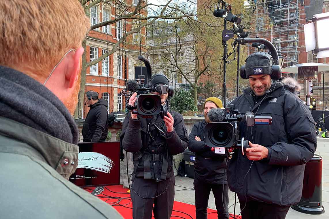 Vivid Broadcast - Case Study - London Fashion Awards