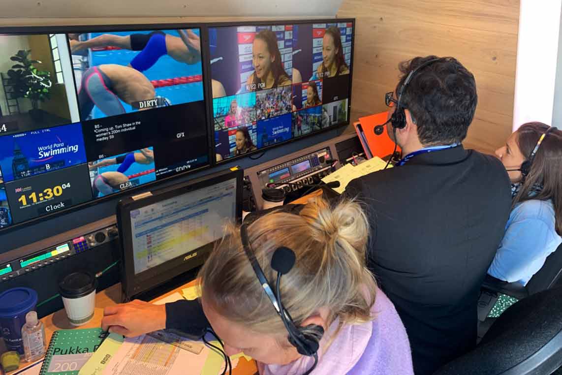 Vivid Broadcast - Case Study - World Para Swimming Championships