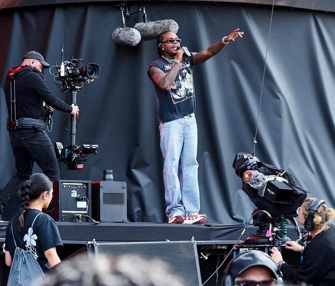 Vivid Broadcast Cinematic Multi-camera at Wireless Festival